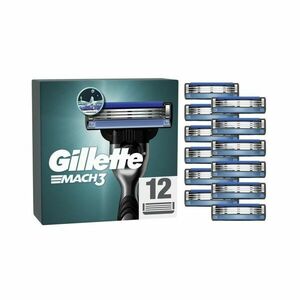 Gillette Mach3 náhradní hlavice 12 ks obraz