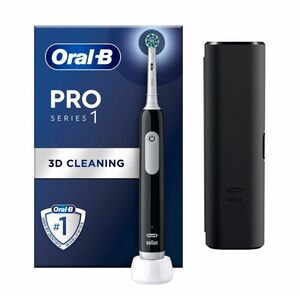 Oral-B Pro Series 1 elektrický zubní kartáček + pouzdro Black obraz