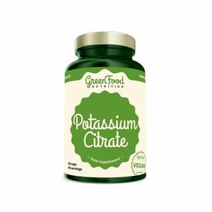 GreenFood Nutrition Potassium Citrate 90 kapslí obraz