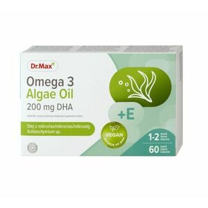 Dr. Max Omega 3 Algae Oil 60 kapslí obraz