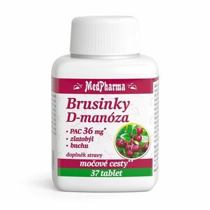 Medpharma Brusinky D-manóza 37 tablet obraz