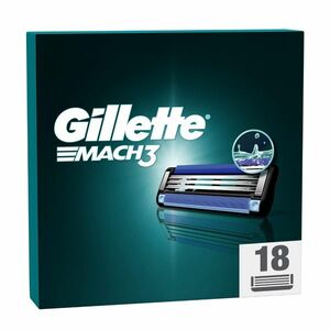 Gillette Mach3 náhradní hlavice 18 ks obraz