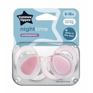 Tommee Tippee Dudlík Night-time 6-18m 2 ks obraz