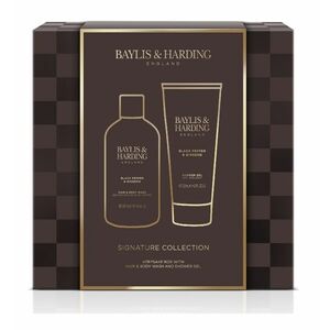 Baylis & Harding Pánská sada péče o tělo Černý pepř & Ženšen 2 ks obraz