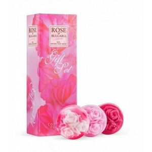 Biofresh Rose of Bulgaria Glycerinová mýdla dárkový set obraz