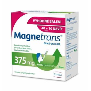 Magnetrans 375 mg 40+10 tyčinek granulátu promo 2024 obraz