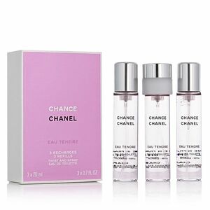 Chanel Chance Eau Tendre EDT 3 x 20 ml náplň do kapesního spreje W obraz