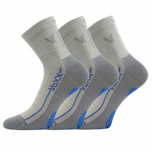 VoXX 3PACK ponožky šedé (Barefootan-grey) S obraz