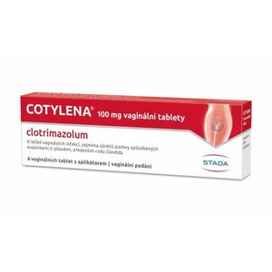 Cotylena 100 mg 6 vaginálních tablet obraz