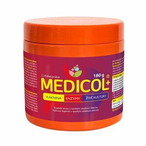 Medicol Plus Vláknina + enzymy + živé kultury 180 g obraz