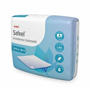 Dr. Max Safeel Incontinence Underpads 90x60 cm 30 ks obraz