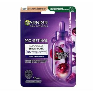 Garnier Skin Naturals Pro-Retinol vyhlazující sérum maska 22 g obraz