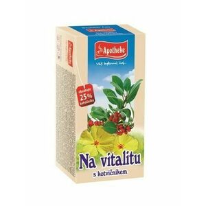 Apotheke Na vitalitu s kotvičníkem porcovaný čaj 20x2 g obraz