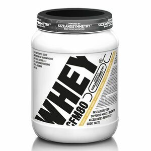 SizeAndSymmetry Whey Protein 80 CFM 1000g - cookies cream obraz