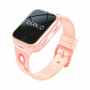 Carneo GuardKid+ 4G hodinky s GPS Platinum Pink obraz