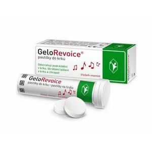 GeloRevoice Třešeň - mentol pastilky do krku 10 ks obraz