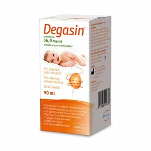 Degasin simetikon 66, 6 mg/ml emulze při nadýmání 50 ml obraz