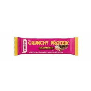 Bombus Crunchy Protein Raspberry 50 g obraz