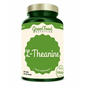 GreenFood Nutrition L-Theanine 120 kapslí obraz