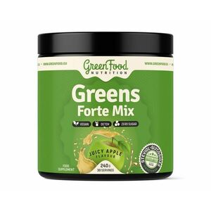 GreenFood Nutrition Greens Forte Mix juicy apple 240 g obraz