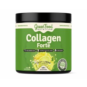 GreenFood Nutrition Collagen Forte juicy lemon 180 g obraz