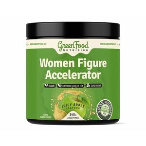 GreenFood Nutrition Women Figure Accelerator juicy apple 240 g obraz