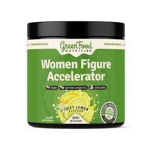 GreenFood Nutrition Women Figure Accelerator juicy lemon 240 g obraz