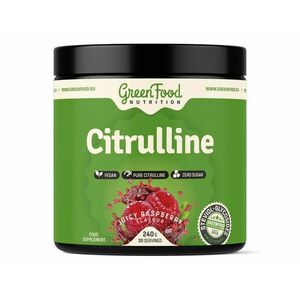 GreenFood Nutrition Citrulline juicy raspberry 240 g obraz