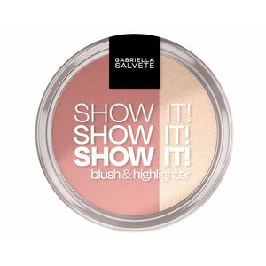 Gabriella Salvete Show It! Blush Highlighter 02 tvářenka s rozjasňovačem 9 g obraz