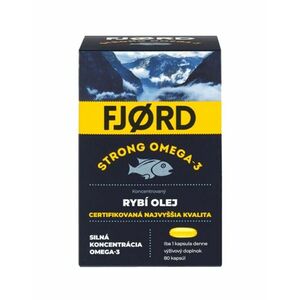 Valentis Fjord Strong Omega-3 Rybí olej 80 kapslí obraz