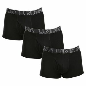 Under Armour 3PACK pánské boxerky černé (1383891 001) M obraz