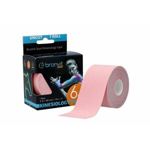 BronVit Sport Kinesio Tape classic 5 cm x 6 m tejpovací páska světle růžová obraz