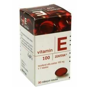 ZENTIVA Vitamin E 100 mg 30 měkkých tobolek obraz