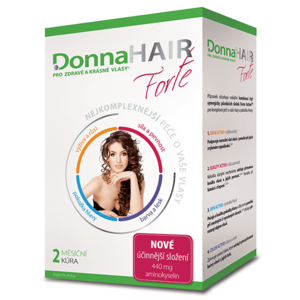 DONNA HAIR Forte 2-měsíční kúra 60 tobolek obraz