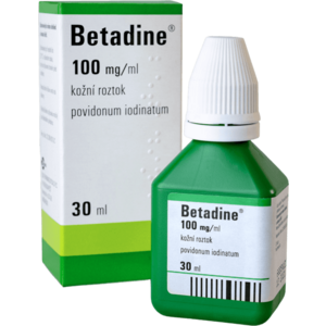 BETADINE kožní roztok 30 ml obraz