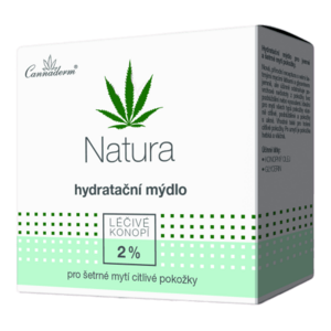 CANNADERM Natura hydratační mýdlo 100 g obraz