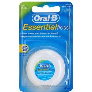 ORAL-B EssentialFloss Mint Wax Dentální nit 50 m obraz