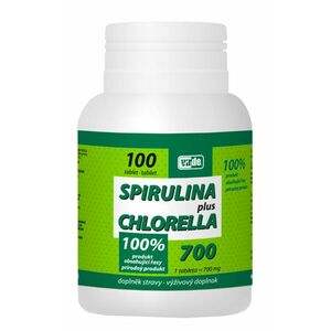 VIRDE Spirulina Plus Chlorella 100 tablet obraz