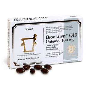 BIOAKTIVNÍ Q10 Uniqinol 100 mg 30 kapslí obraz