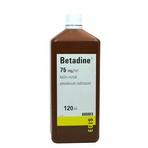 BETADINE chirurgická tekutina 120 ml obraz