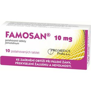 FAMOSAN 10 mg, 10 tablet obraz