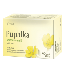 NOVENTIS Pupalka s vitamínem E 60 kapslí obraz