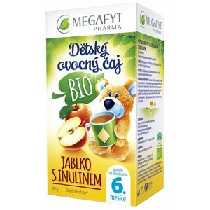 MEGAFYT Dětský ovocný čaj BIO jablko s inulinem 20 x 2 g obraz