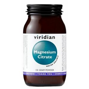 VIRIDIAN Magnesium Citrate Powder 150 g obraz