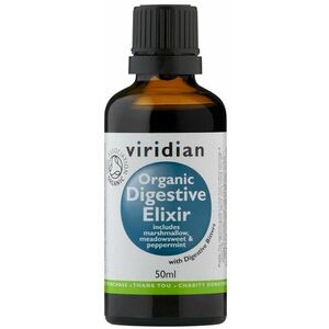 VIRIDIAN Digestive Elixir Organic 50 ml obraz