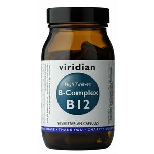 VIRIDIAN B-Complex B12 High Twelwe® 90 kapslí obraz