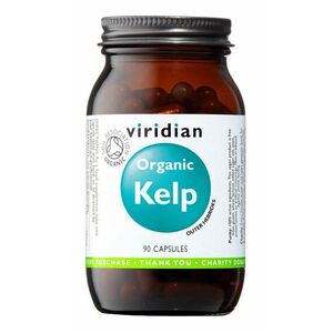 VIRIDIAN Organic Kelp 600mg 90 kapslí obraz