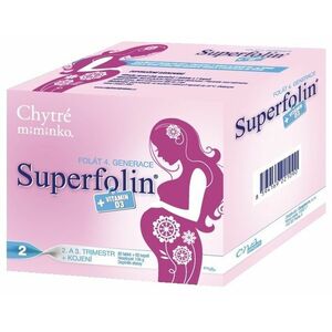 CHYTRÉ MIMINKO Superfolin 2 60 tablet + 60 kapslí obraz