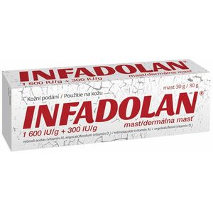 INFADOLAN 1600IU/g+300IU/g ung. II 30 g obraz