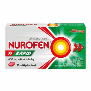 NUROFEN Rapid 400 mg 20 měkkých tobolek obraz